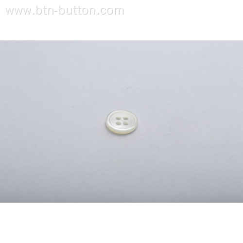 Multi-color optional four-hole shell button